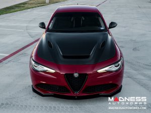 Alfa Romeo Giulia Front Spoiler - Carbon Fiber - Estremo - V1 Alfa Romeo Giulia Front Spoiler - Carbon Fiber - Estremo - V1